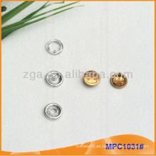 Prong Snap Button / Gripper con diseño de moda / logotipo MPC1031